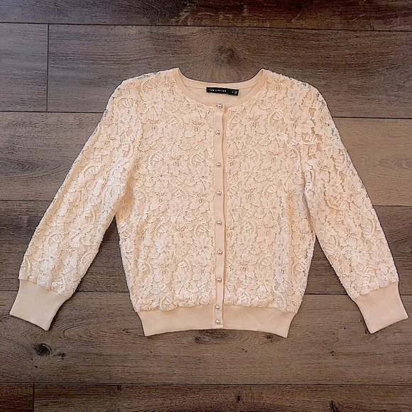 The Limited Cardigan - Size Medium - Cream - Picture 2 of 9